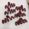 13 cm Ankela red hair clip plastic grabber is a hit online details Picture